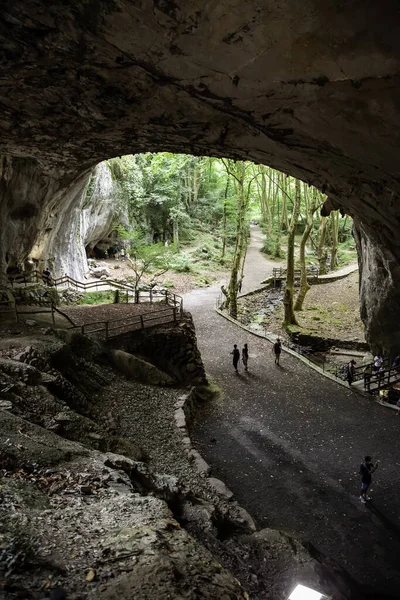 Alte Tradition Einer Höhle Zugarramurdi Höhlenforschung Und Aberglaube — Stockfoto