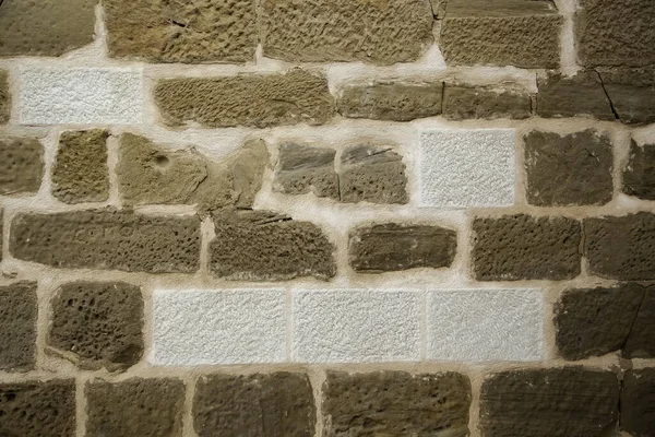 織物の石の背景 大理石で装飾された壁の詳細 — ストック写真