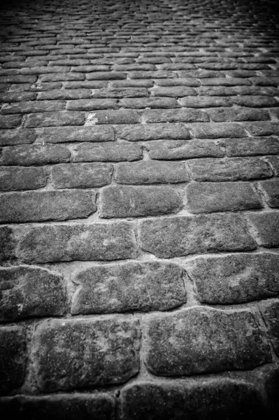 歩行者のための床の詳細 石のクラッディング 街の装飾 — ストック写真