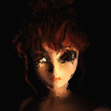 Kendi 3d render, hiçbir Model açıklaması veya özellik gerekli yayın dayalı bir peri portresi dijital boyama