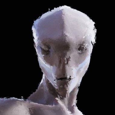 Kendi 3d render, hiçbir Model açıklaması veya özellik gerekli yayın göre korkunç bir yaratık dijital boyama