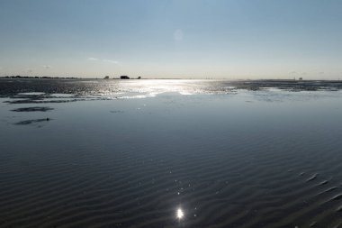 Beach, St. Peter-Ording üzerinde Almanya
