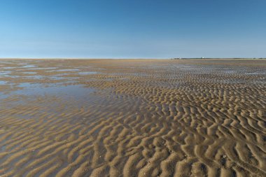 Beach, St. Peter-Ording üzerinde Almanya