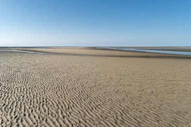 Beach, St. Peter-Ording üzerinde Almanya