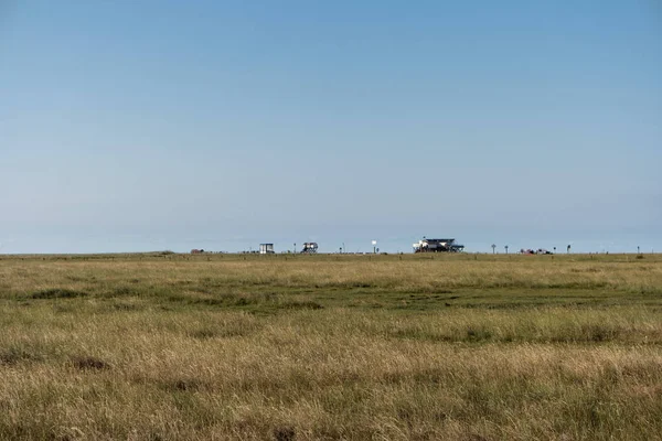 Den Stranden Peter Ording Tyskland — Stockfoto