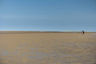 Beach, St. Peter-Ording üzerinde Almanya