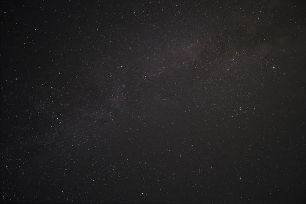 Cielo Nocturno Sobre Fischland Alemania Con Vía Láctea Constelación Cisne — Foto de Stock