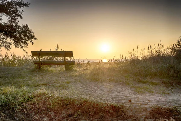 Sunrise Fischland Germany — Stock Photo, Image