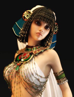 bir fantezi erkek 3D çizimi