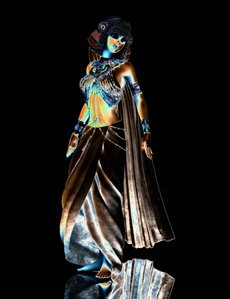 bir fantezi erkek 3D çizimi