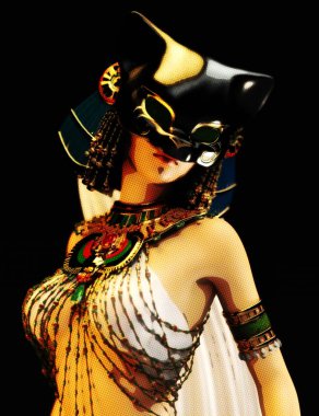 bir fantezi erkek 3D çizimi