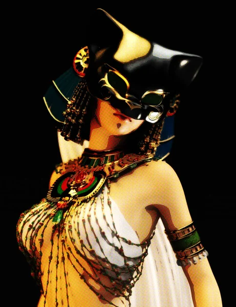 bir fantezi erkek 3D çizimi