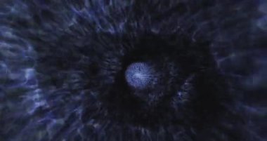 Soyut parçacık animasyon psychedelic desen