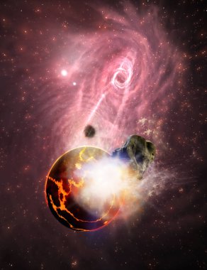 Sanatsal bir alan sahne gösterimi