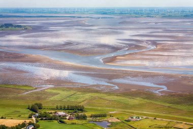 St. Peter-Ording, Schleswig-Holstein Wadden Hava Fotoğrafı 
