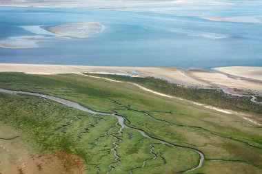 St. Peter-Ording, Schleswig-Holstein Wadden Hava Fotoğrafı 