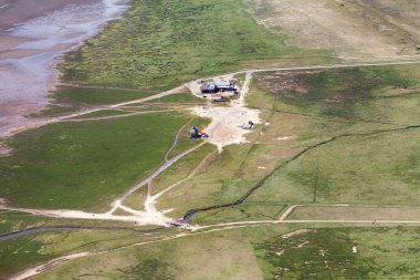 St. Peter-Ording, Schleswig-Holstein Wadden Hava Fotoğrafı 