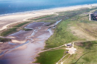 St. Peter-Ording, Schleswig-Holstein Wadden Hava Fotoğrafı 