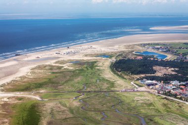 St. Peter-Ording, Schleswig-Holstein Wadden Hava Fotoğrafı 