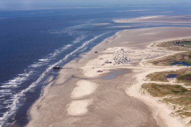St. Peter-Ording, Schleswig-Holstein Wadden Hava Fotoğrafı 
