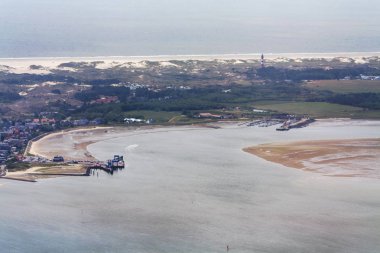 Amrum Adası, Schleswig-Holstein Wadden Denizi Hava Fotoğrafı 