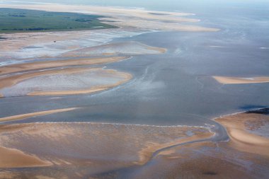 Eiderstedt, Aerial Photo of the Schleswig-Holstein Wadden Sea Na