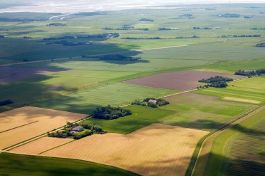 Eiderstedt, Aerial Photo of the Schleswig-Holstein Wadden Sea Na