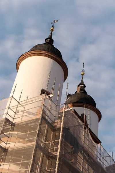 Stadsutsikt över Heidelberg i Tyskland — Stockfoto