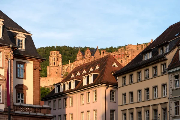 Almanya 'da Heidelberg şehir manzarası — Stok fotoğraf