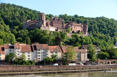 Almanya 'da Heidelberg şehir manzarası