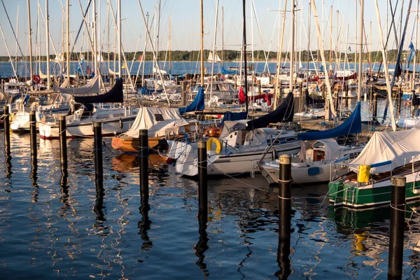 Marina in Kiel during the Kiel Week — Stock Photo, Image