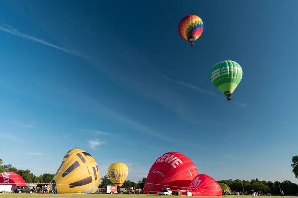 KIEL, GERMANY - JUNE 22, 2019: During the Kieler Woche 2019 Hot — Stock Photo, Image