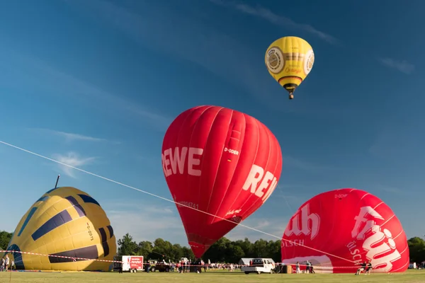 KIEL, GERMANY - 22 июня 2019 года: во время Kieler Woche 2019 — стоковое фото