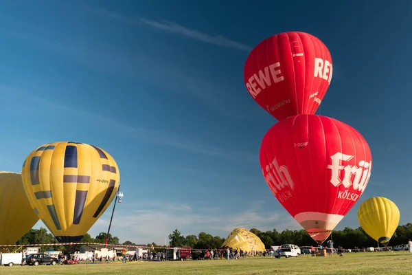 Kiel, Niemcy-22 czerwca 2019: podczas Kieler Woche 2019 gorąco — Zdjęcie stockowe