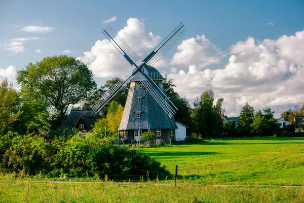 Windmill in Ahrenshoop on Darss in Germany — Stock Photo, Image