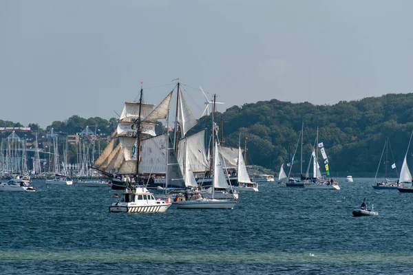 Kiel Deutschland September 2020 Zum Abschluss Der Kieler Woche 2020 — Stockfoto