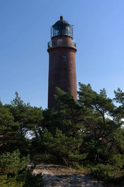 Lighthouse Darsser Ort Germany — Stock Photo, Image