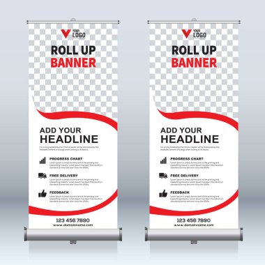 Afiş tasarım şablonu, dikey, arka plan, rulo Çek tasarım, modern x-banner, dikdörtgen boyutu.. 
