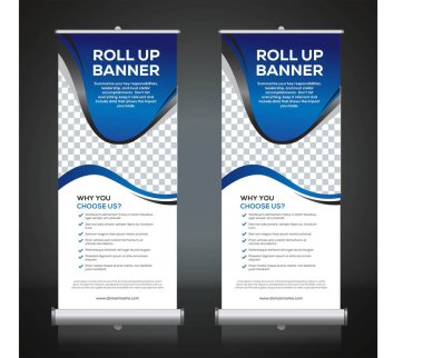 Afiş tasarım şablonu, dikey, arka plan, rulo Çek tasarım, modern x-banner, dikdörtgen boyutu.. 