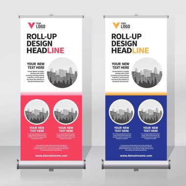 Afiş tasarım şablonu, dikey, arka plan, rulo Çek tasarım, modern x-banner, dikdörtgen boyutu.. 