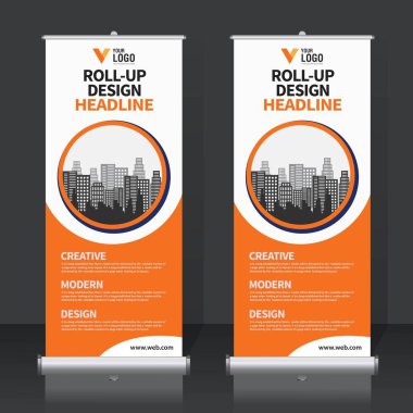 Afiş tasarım şablonu, dikey, arka plan, rulo Çek tasarım, modern x-banner, dikdörtgen boyutu.. 