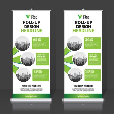 Afiş tasarım şablonu, dikey, arka plan, rulo Çek tasarım, modern x-banner, dikdörtgen boyutu.. 