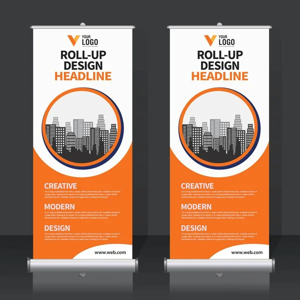 Afiş tasarım şablonu, dikey, arka plan, rulo Çek tasarım, modern x-banner, dikdörtgen boyutu.. 