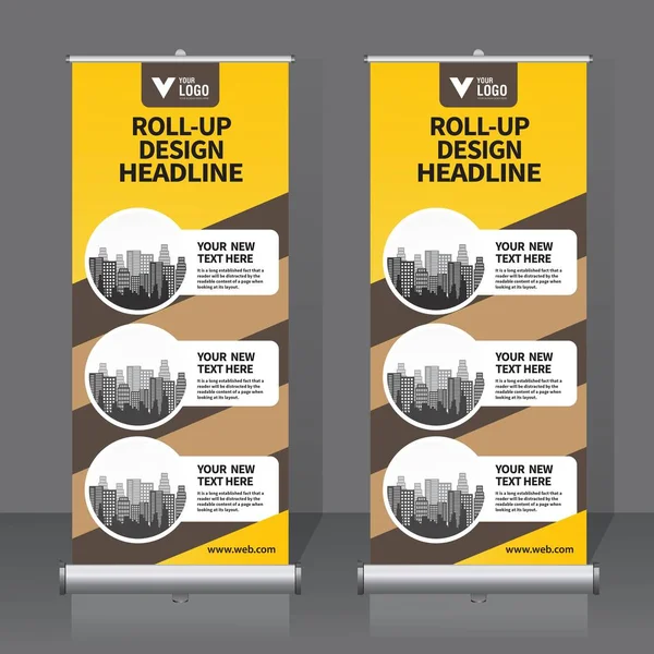 Afiş tasarım şablonu, dikey, arka plan, rulo Çek tasarım, modern x-banner, dikdörtgen boyutu.. 