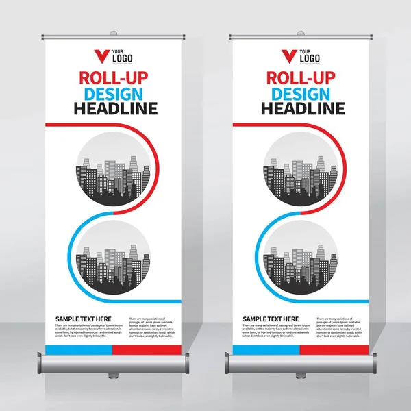 Afiş tasarım şablonu, dikey, arka plan, rulo Çek tasarım, modern x-banner, dikdörtgen boyutu.. 
