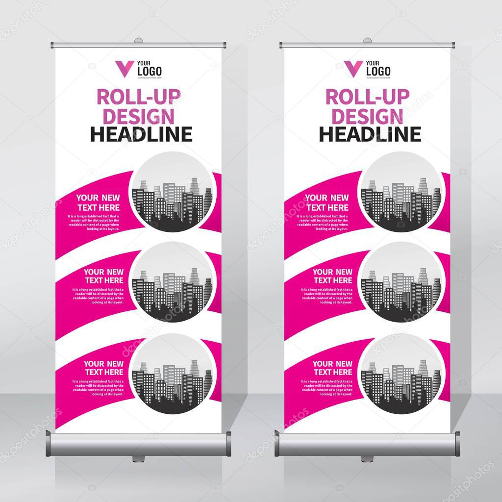 Roll Up Banner Design Template Vertical Abstract Background Pull Up Design Modern X Banner Rectangle Size Premium Vector In Adobe Illustrator Ai Ai Format Encapsulated Postscript Eps Eps Format