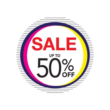 Satış ve özel indirim etiketi, Fiyat etiketleri, satış etiket, vektör çizim.