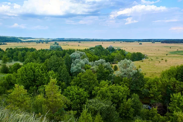 Kreideberge Dorf Mogriza — Stockfoto