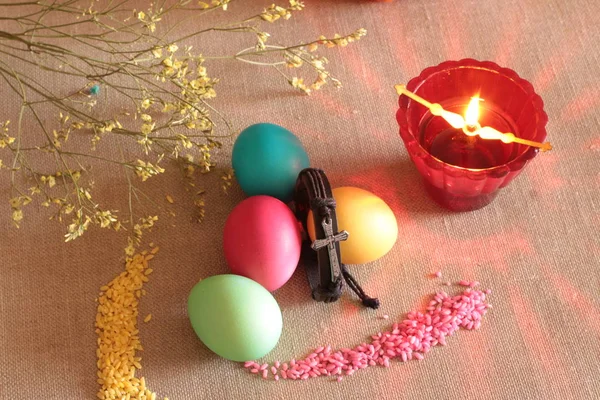 paskalya yumurtası renkli tohumlar ve daha fazlası