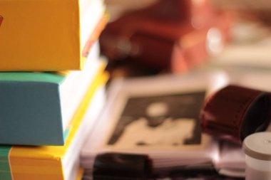 fotoğraf albümleri filmler eski fotoğraf ve kamera